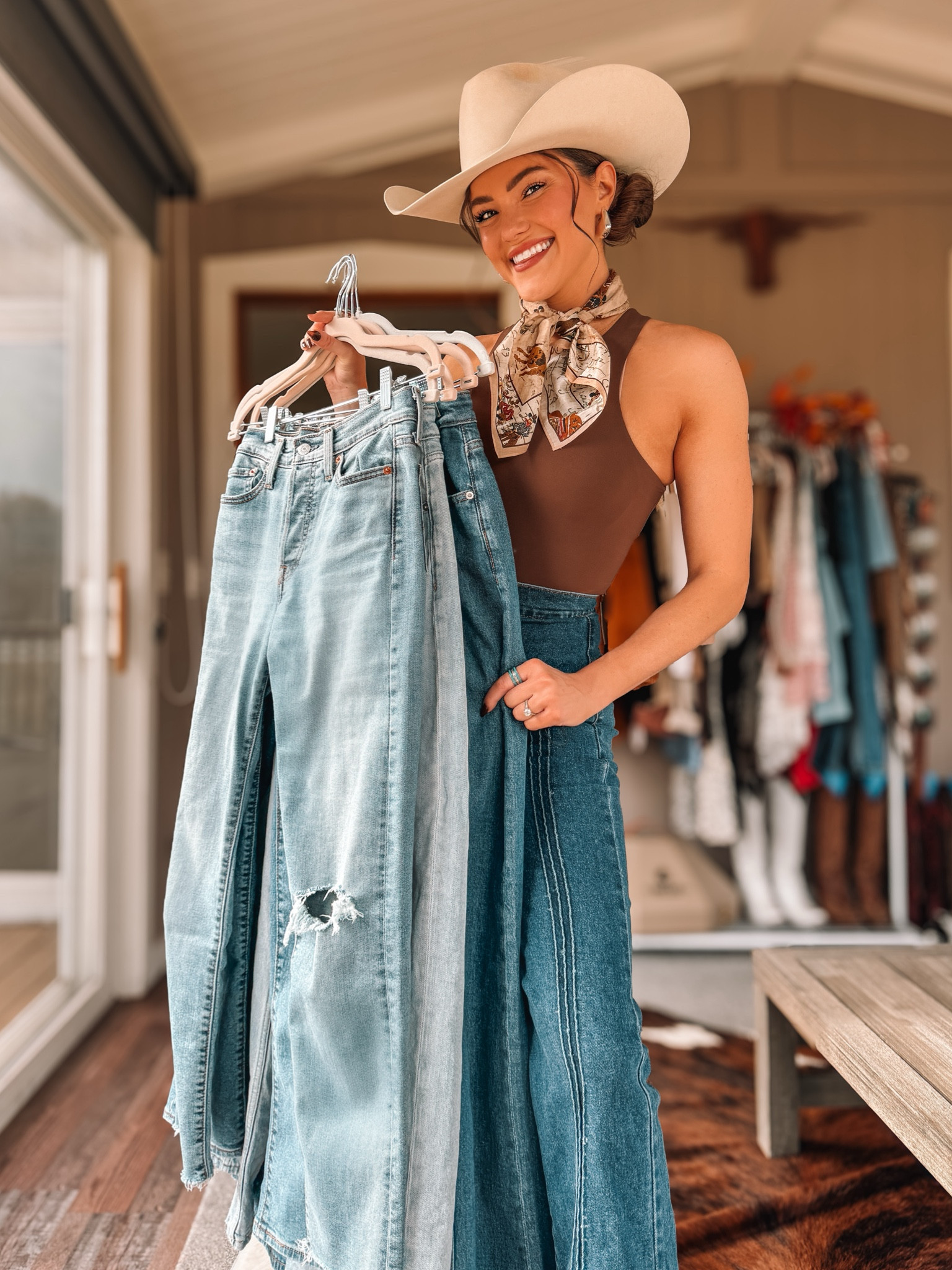 My top jeans recommendations! 

Boots: Lane “Emma Jane Bootie” in Clay - “TXCARA” for discount! 
Hat: Gigi Pip - “CARAK15” for discount! 

#westernfashion #jeans #jeanrecommendations #amazon #amazonjeans

#LTKStyleTip #LTKU #LTKSaleAlert