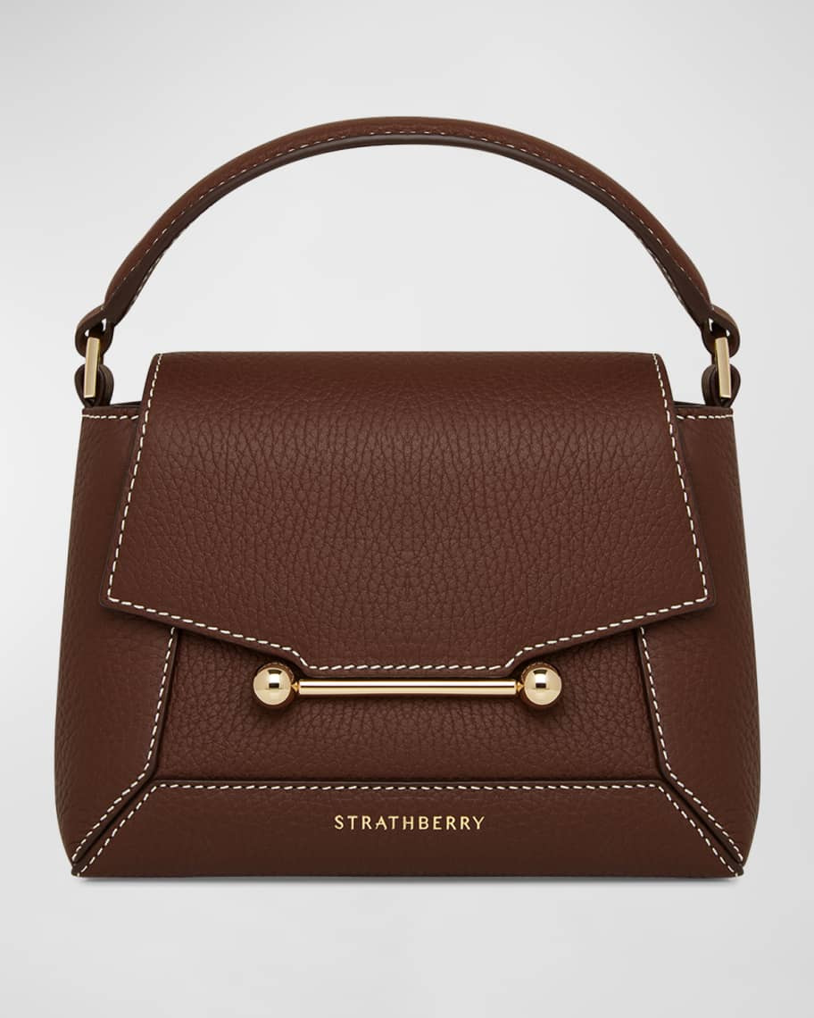 STRATHBERRY Mosaic Nano Leather Top-Handle Bag | Neiman Marcus