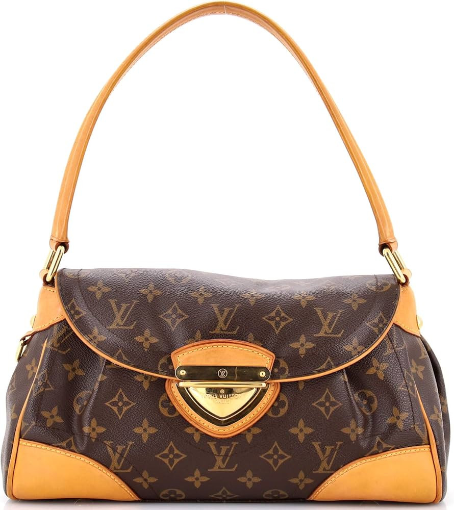 Amazon.com: Louis Vuitton, Pre-Loved Beverly Handbag Monogram Canvas MM, Brown : Amazon Luxury | Amazon (US)
