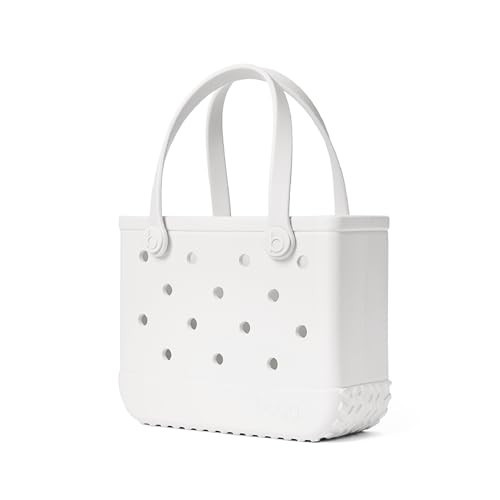 BOGG BAG Bitty Small Tote – 11” x 8.5” x 4.5” – Durable, Washable, Tip-proof – Beach, Pool, Boat, Work, Sports (For Shore White) | Amazon (US)