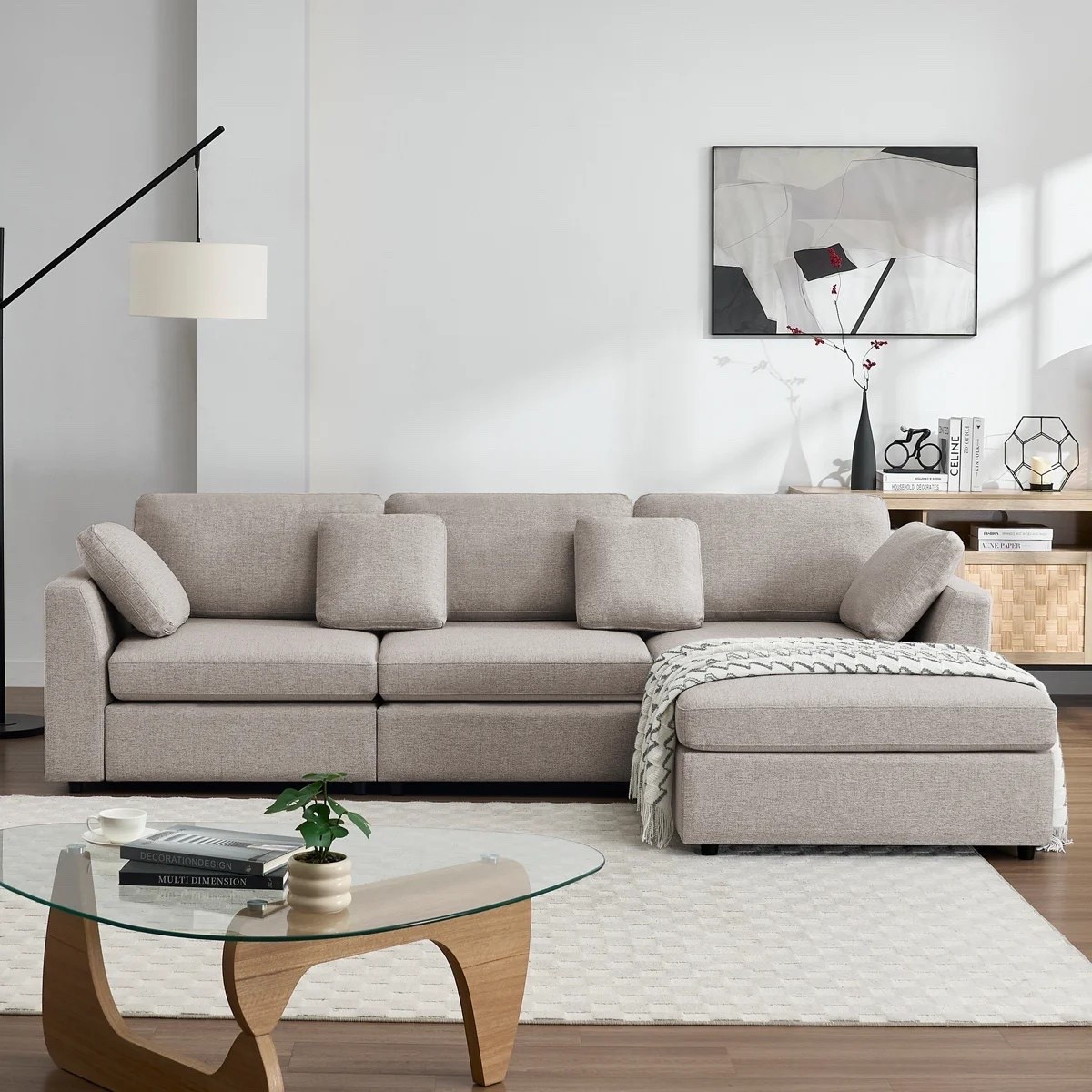 Inspired by elevated everyday comfort, the Wauseon 2-Piece 108.7” Upholstered L-Shape Sofa with Convertible Chaise combines clean contemporary lines with generous seating for a space that’s made for relaxing. The convertible chaise offers flexible comfort, making it easy to adapt your living room to your lifestyle. ON SALE and under $1,000.

Keywords:

* L shape sofa
* sectional sofa
* upholstered sectional
* convertible chaise sofa
* 2 piece sectional
* modern sectional sofa
* living room sofa
* upholstered couch
* corner sectional
* family room furniture
* contemporary sofa
* minimalist living room furniture
* apartment sectional
* comfortable couch
* large sectional sofa
* neutral home décor
* modern home furniture
* cozy living room seating
* lounge sofa
* contemporary living room furniture

#LTKSaleAlert #LTKHome #LTKSeasonal