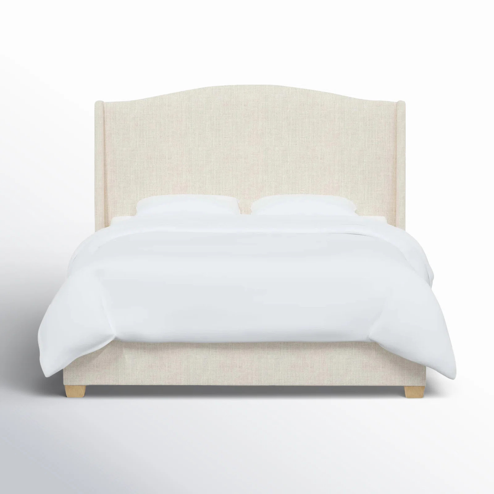 Allis Upholstered Wingback Bed | Birch Lane