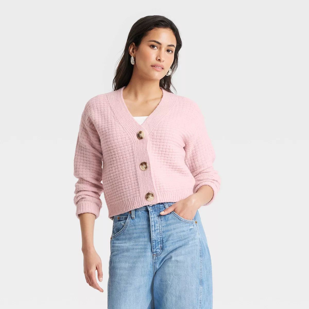 Women's Cozy Knit Button-Down Cardigan - Universal Thread™ | Target