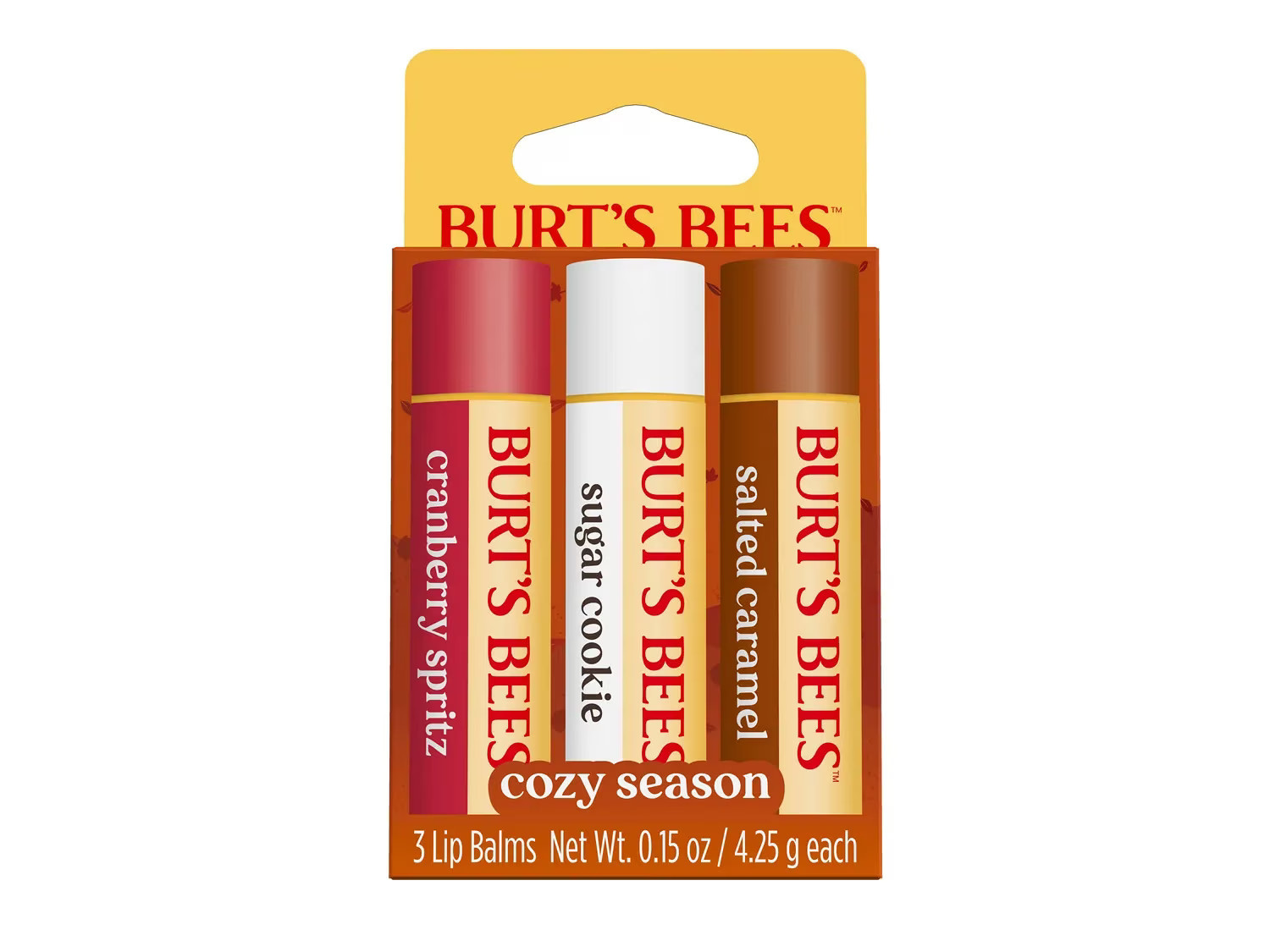 Burt's Bees Cozy Season Lip Balm Set 3 Pack | Women's | Multicolor | Size One Size | Beauty & Self Care | DSW