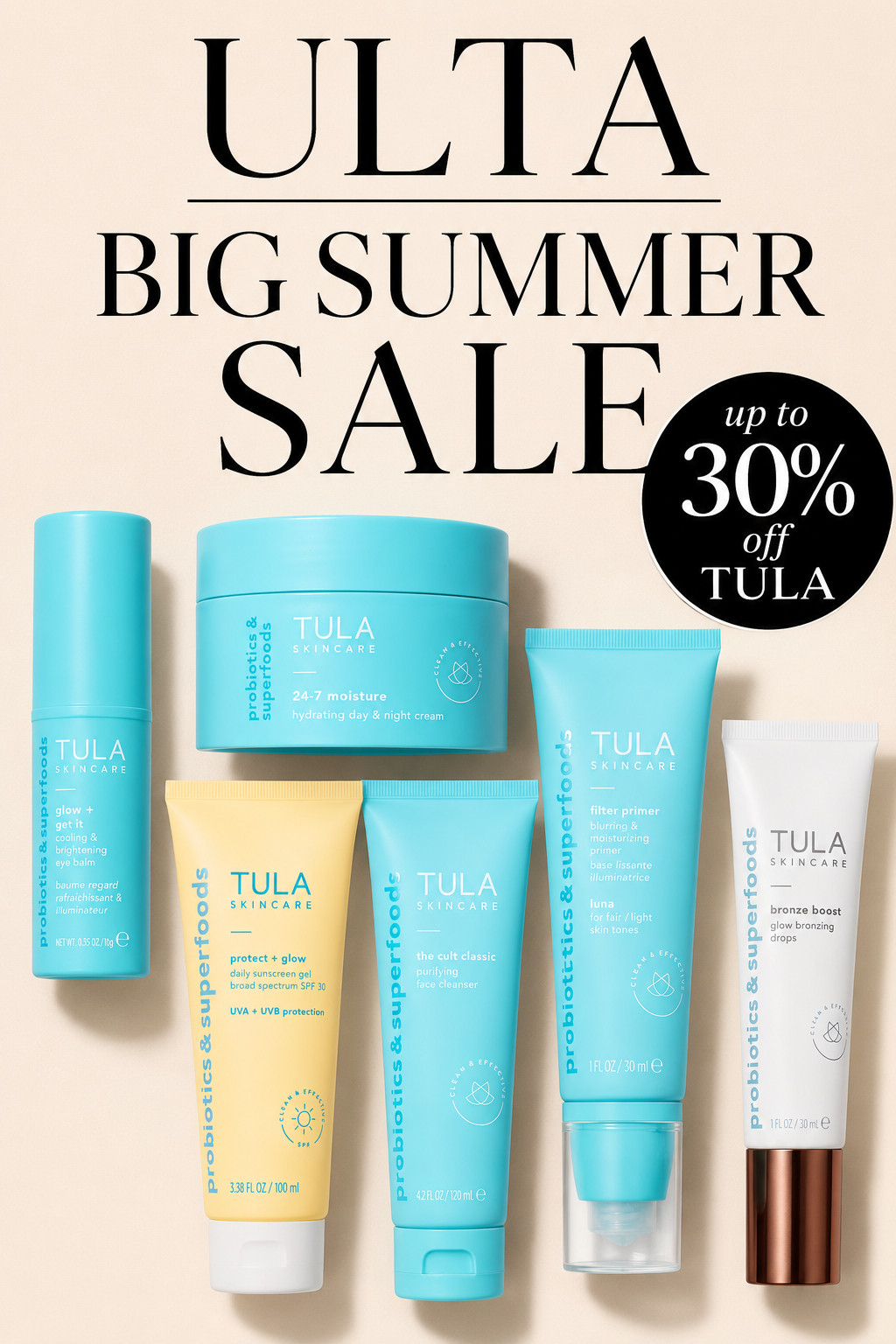 Tula is 30% off!  

 #LTKgrwm #LTKSaleAlert #LTKBeauty