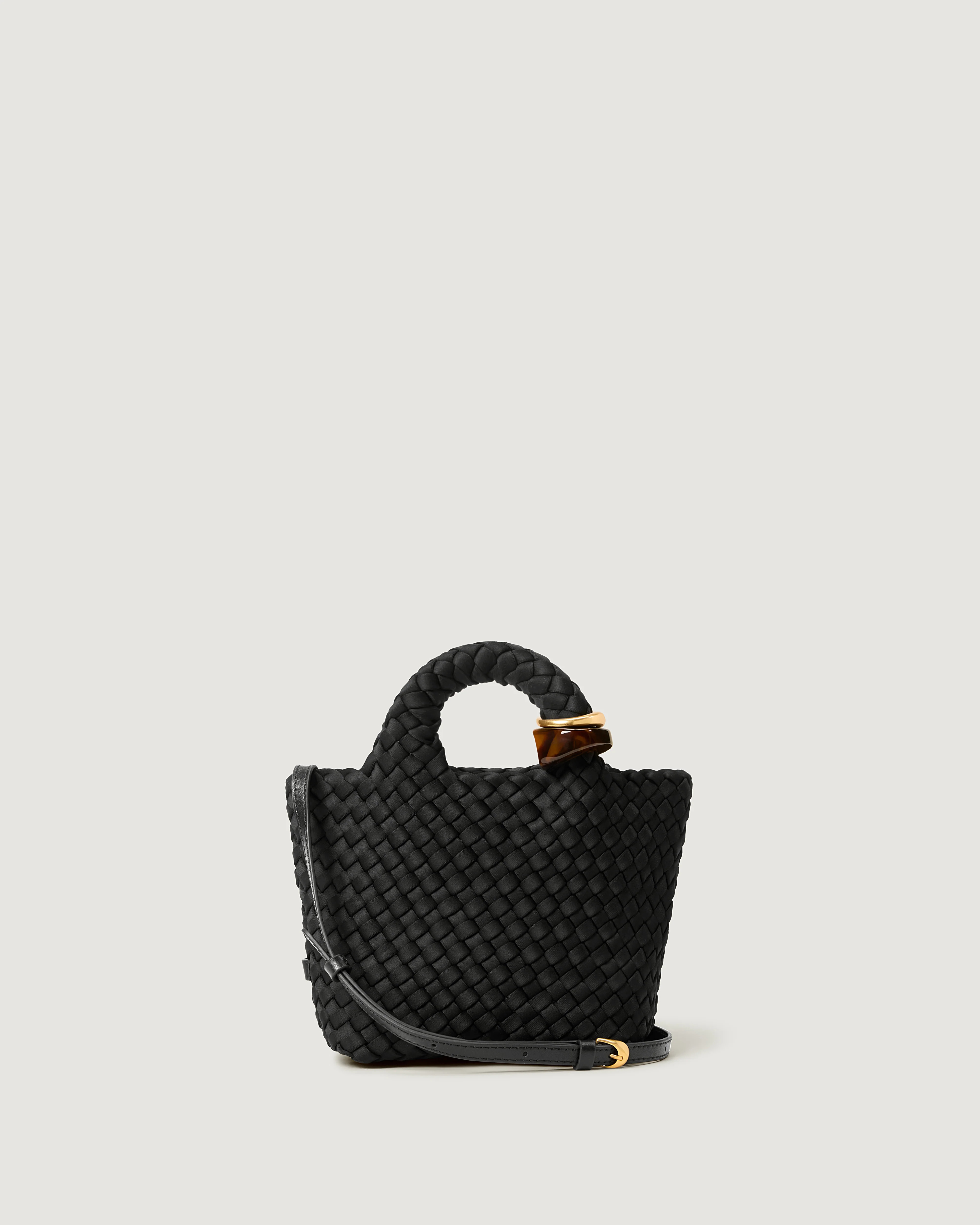 St. Barths Petit Tote Beads | Onyx | Naghedi