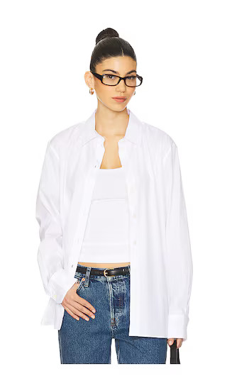 Essie Shirt in White | Revolve Clothing (Global)