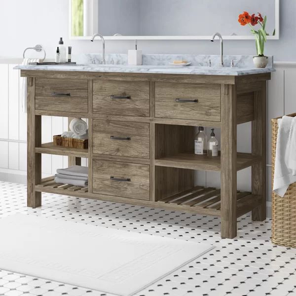 Bonnes 60" Double Bathroom Vanity | Wayfair North America