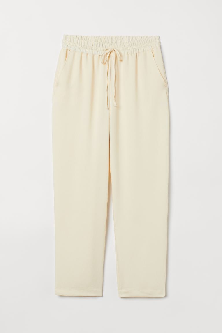 Pull-on Lyocell-blend Pants | H&M (US + CA)