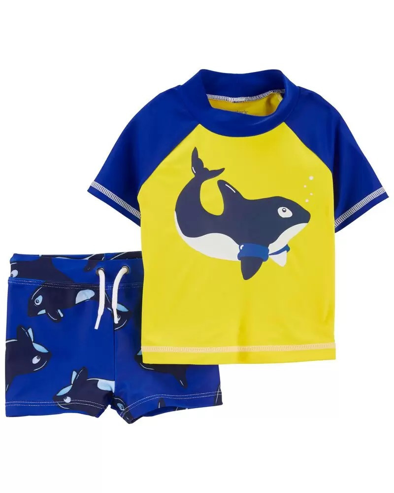 Carter's Whale Rashguard Set | Carter's