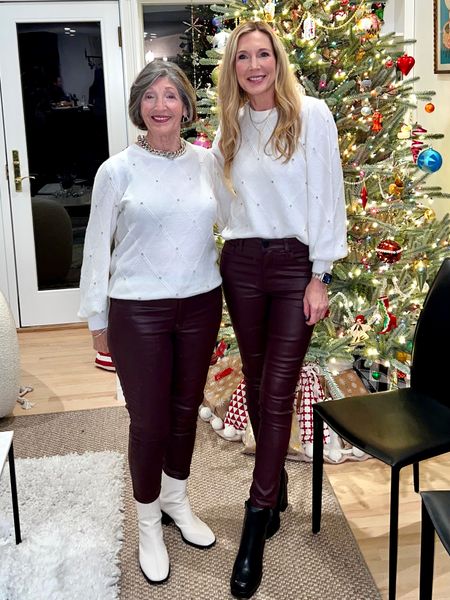 Holiday Outfit!
White embellished sweater, coated jeans, booties


#LTKSeasonal #LTKHoliday