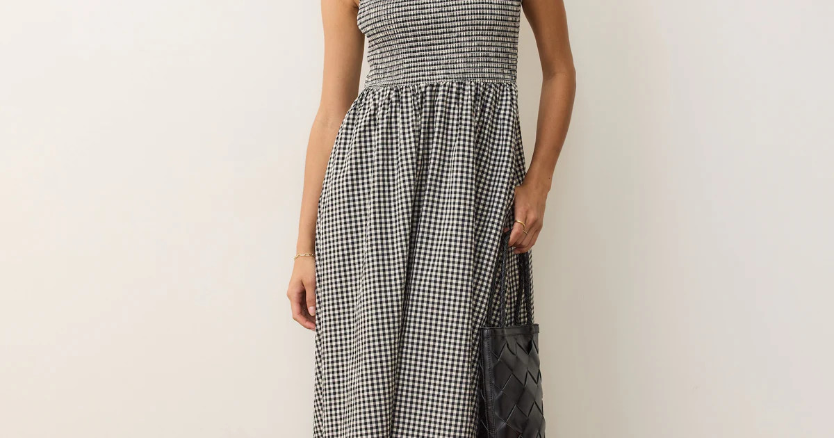 Darcy Poplin Smocked Dress | Marine Layer