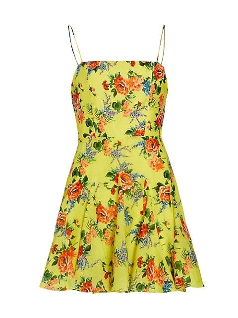Ginny Floral Minidress | Saks Fifth Avenue