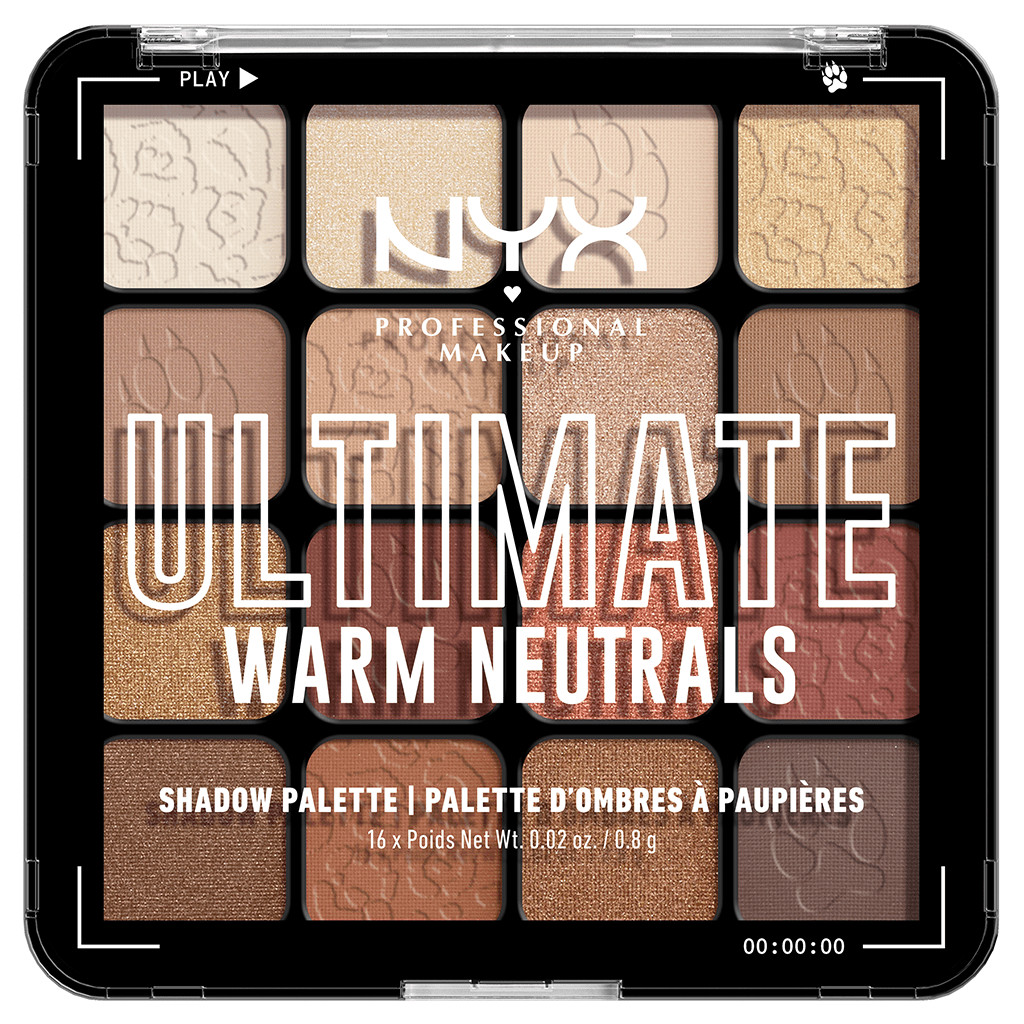 NYX Ultimate Shadow Palette Warm Neutrals - Adore Beauty | Adore Beauty (ANZ)