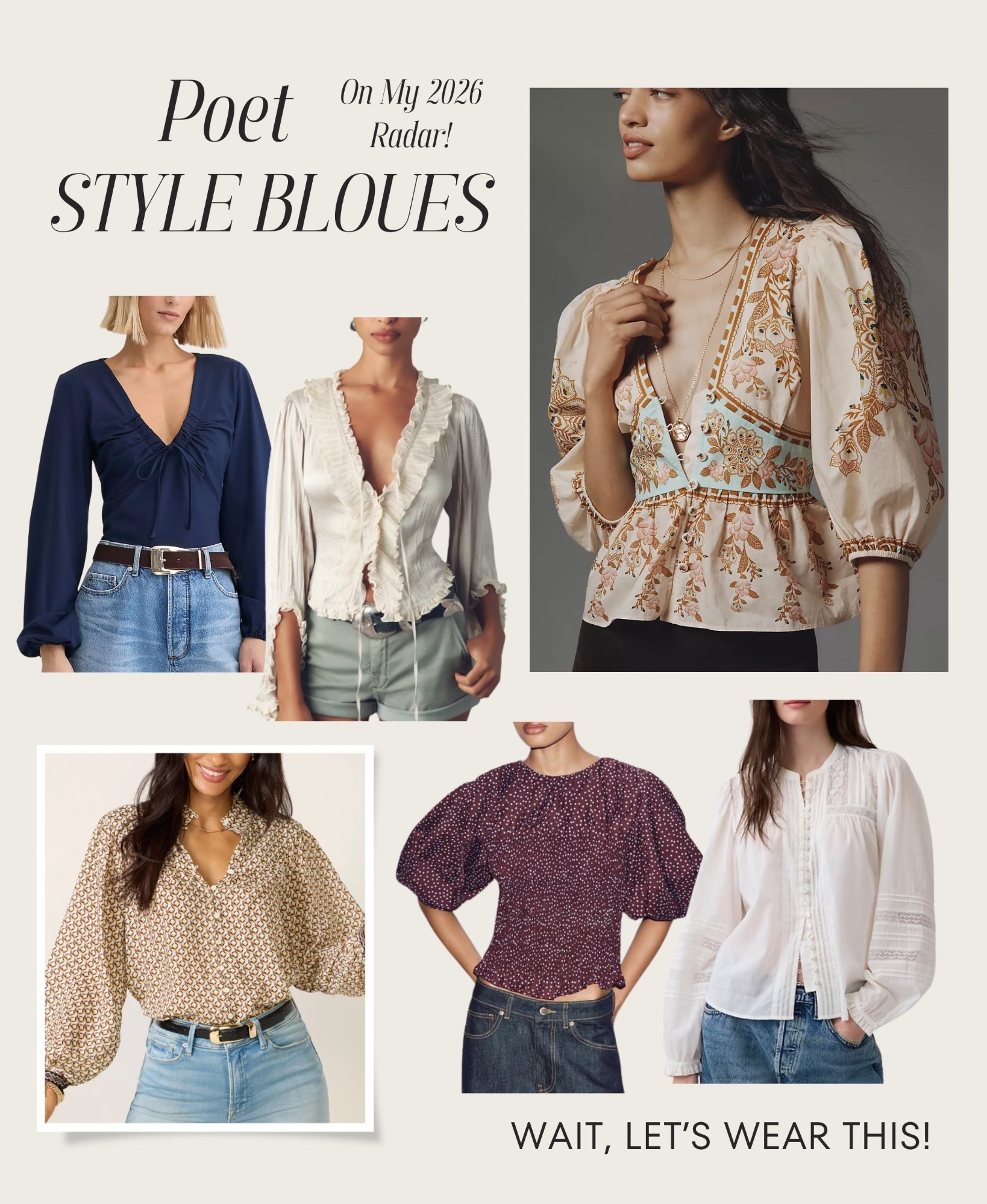 Love these silhouettes- so good with denim 

#LTKOver40