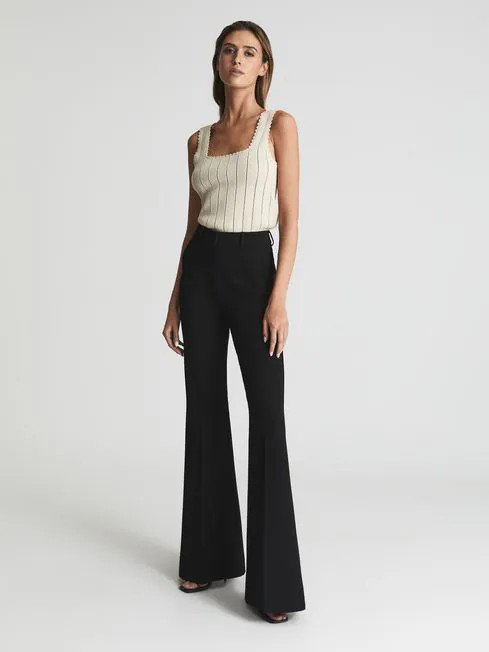 Extreme Flare Trousers | Reiss (UK)