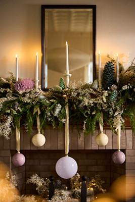 Faux Cedar Garland, Deluxe 9' | Anthropologie (US)