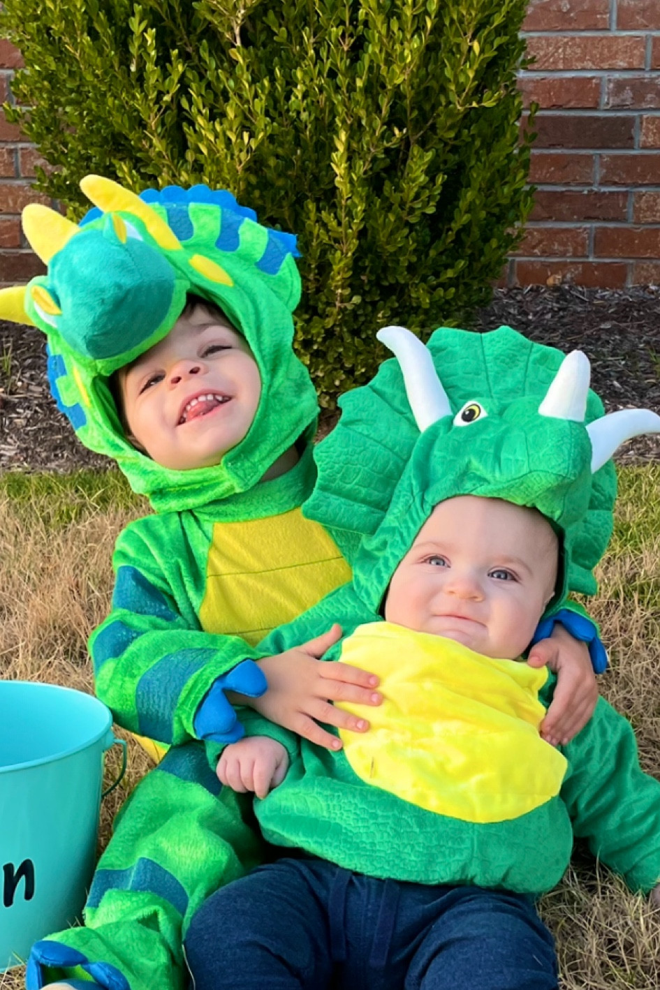 Dinosaur costumes! 

Dino. Triceratops. Boys. Toddler. Baby. Halloween. Costume. Matching costume. Fall. Brothers. 

#LTKparties #LTKHoliday #LTKkids