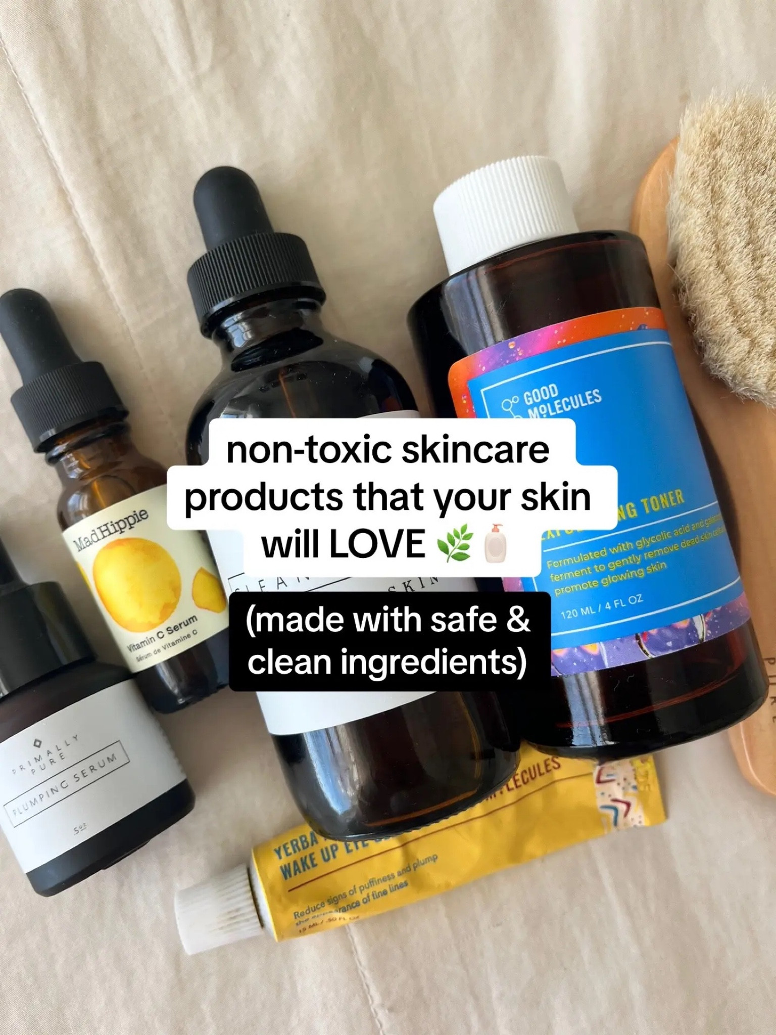 100% non-toxic skincare that your skin will LOVE! 