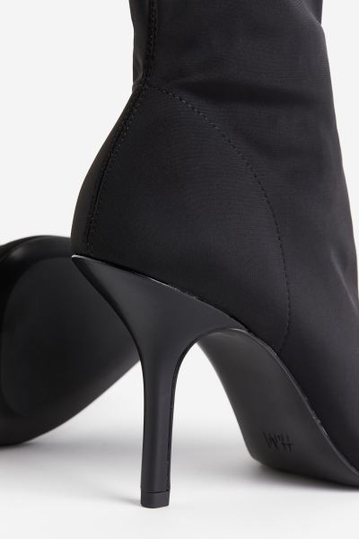 Heeled Boots - Black - Ladies | H&M US | H&M (US + CA)