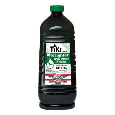 TIKI 100oz Bitefighter Torch Fuel: Cedar Citronella Oil, Easy Pour, Mosquito Repellent | Target
