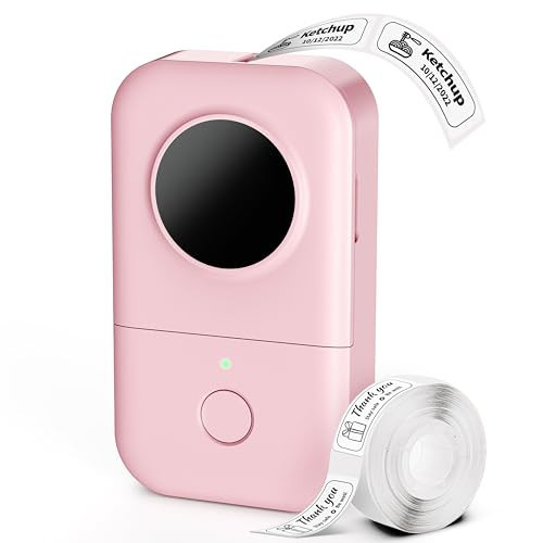 Phomemo Label Maker Machine, D30 Portable Handheld Bluetooth Mini Label Printer, Multiple Templates Smartphone Thermal Small Label Maker for Kids School Items, Classroom Teacher Supplies, Easy to Use | Amazon (US)
