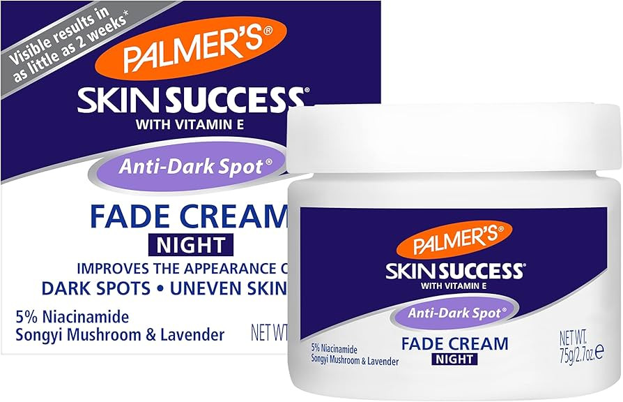 Palmer's Skin Success Anti-Dark Spot Nighttime Fade Cream with Retinol & Niacinamide, Dark Spot C... | Amazon (US)