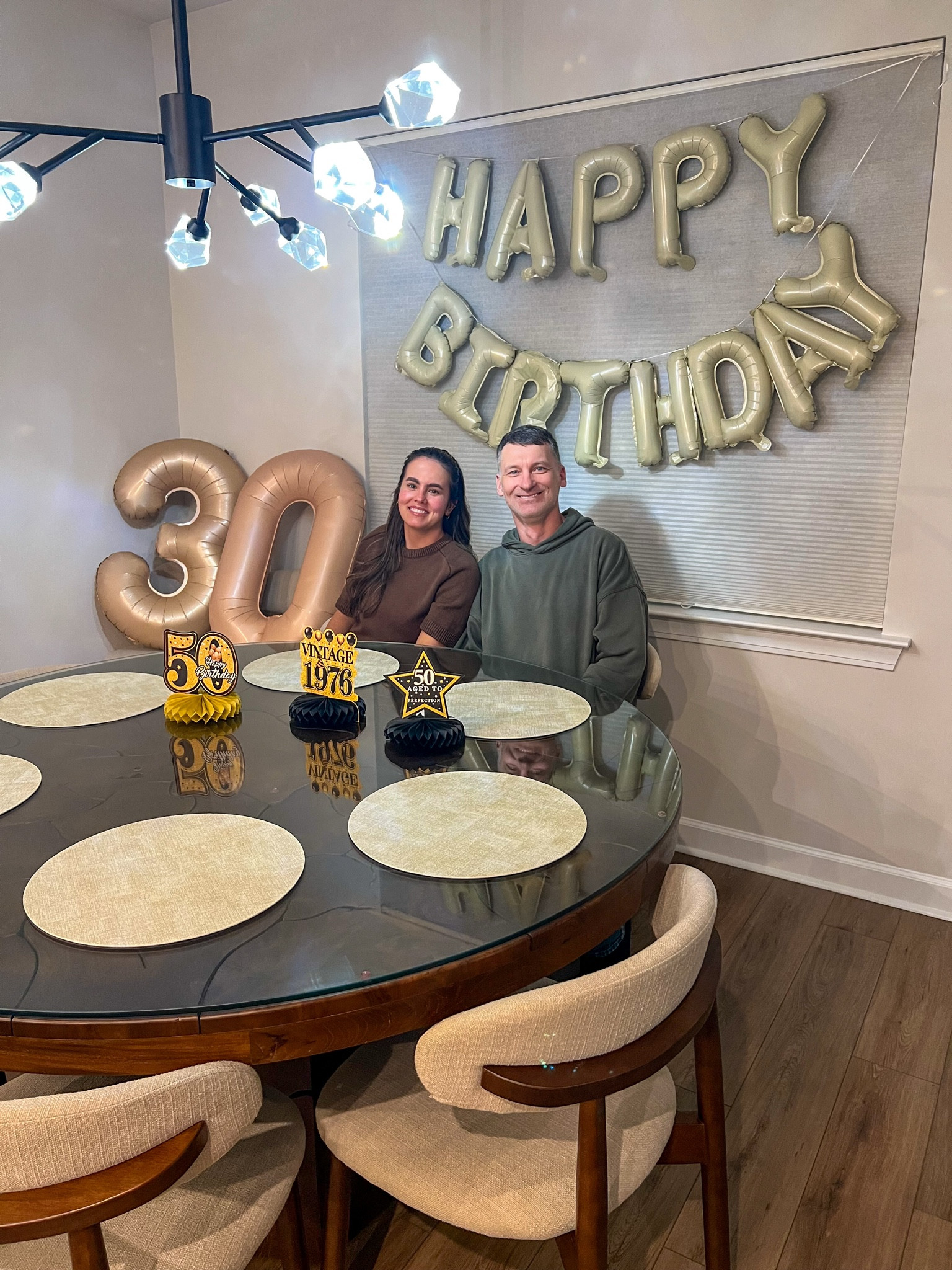 Joint 30th & 50th birthday party decorations 🤍🖤

#LTKootd #LTKHome #LTKSeasonal