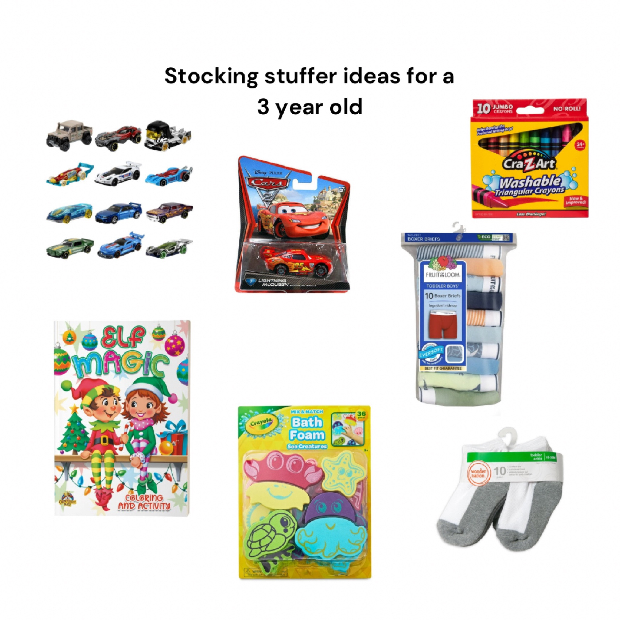 Affordable & practical stocking stuffer ideas for a 3 year old!

#LTKBaby #LTKKids #LTKHoliday