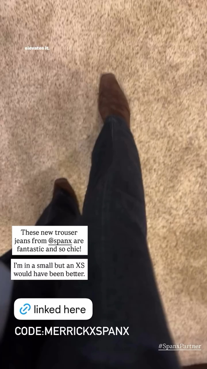 @spanx trouser jeans are new and are so chic! 