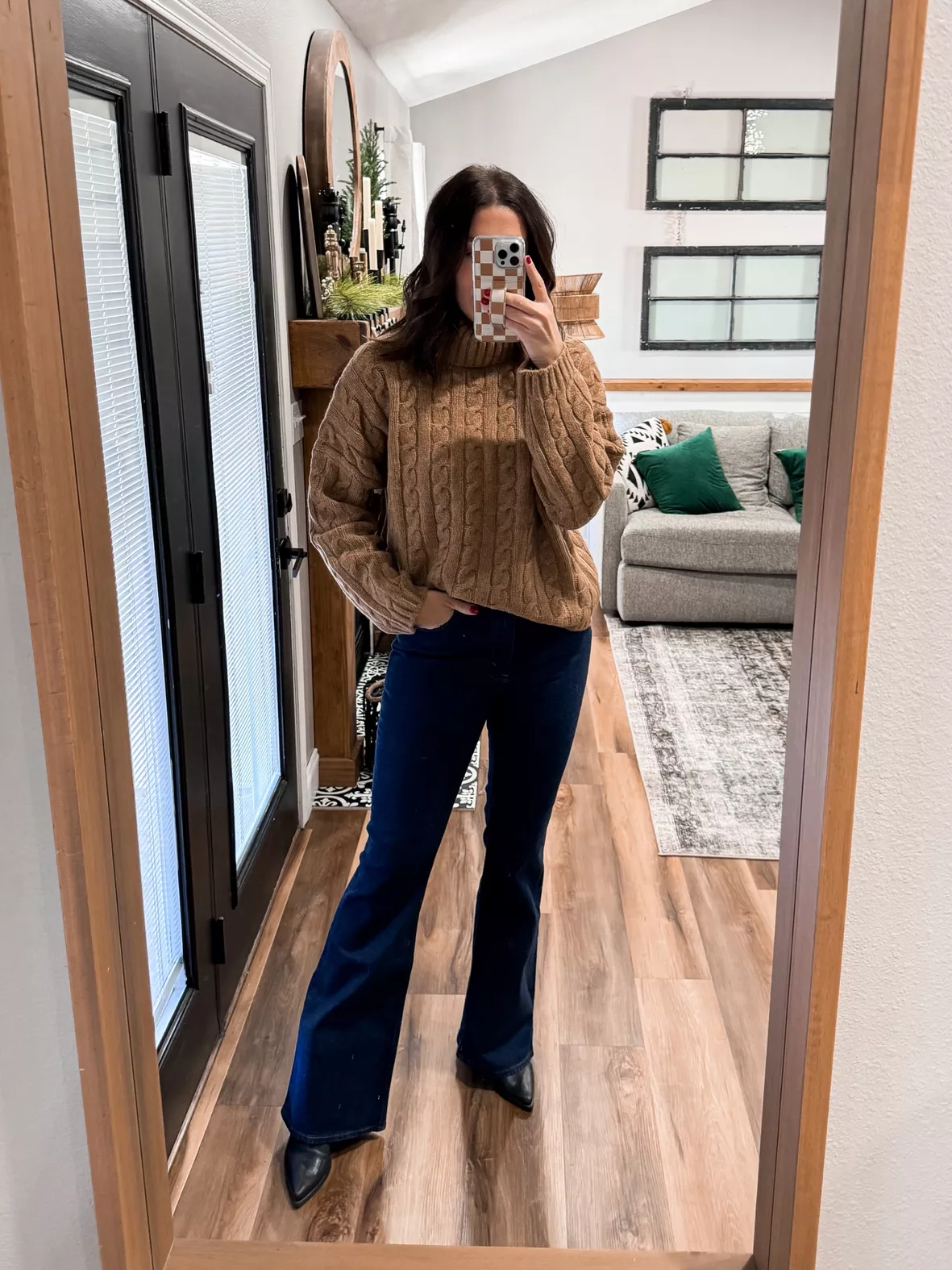 Women's Wedge Turtleneck Sweater curated on LTK