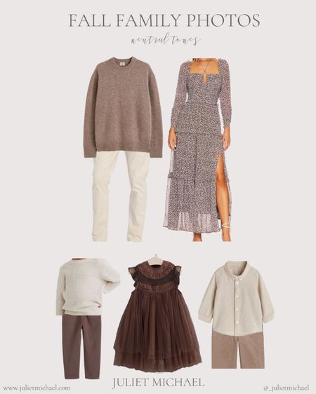 Fall family outfits. Fall family photo outfit. Neutral family photos. Earth toned family photos  

#LTKfamily #LTKSeasonal #LTKHoliday