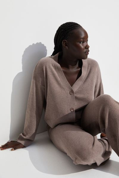 Fine-knit Cardigan - Light beige - Ladies | H&M US | H&M (US + CA)