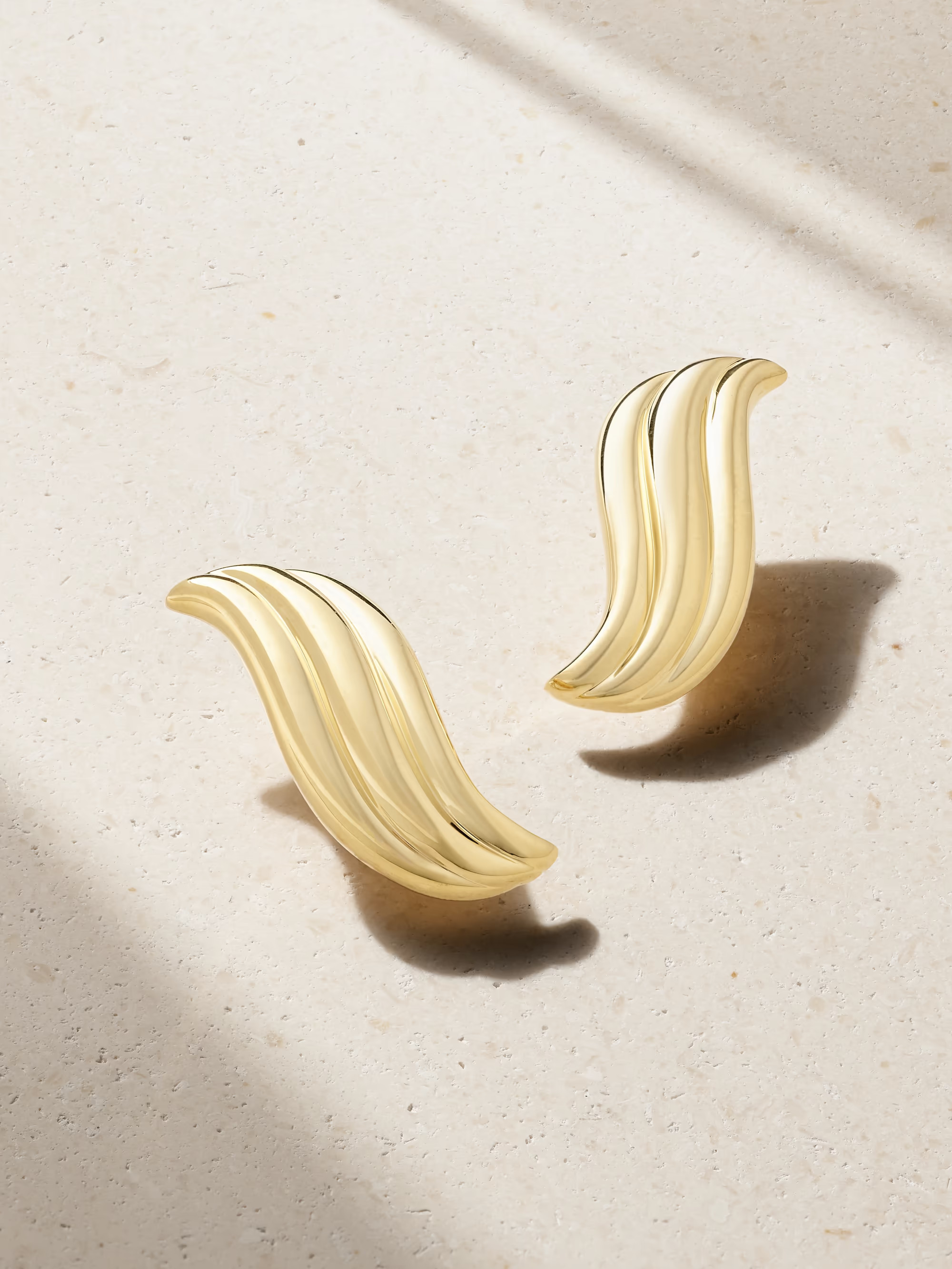 Celeste large 18-karat gold earrings - gold - One Size | NET-A-PORTER (US)