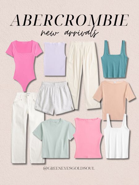 Abercrombie new arrivals! 🩷
Bodysuit, tank, ribbed, trousers, crop top, tee, baby tee, shorts, pants, utility

#LTKU #LTKworkwear #LTKfindsunder100