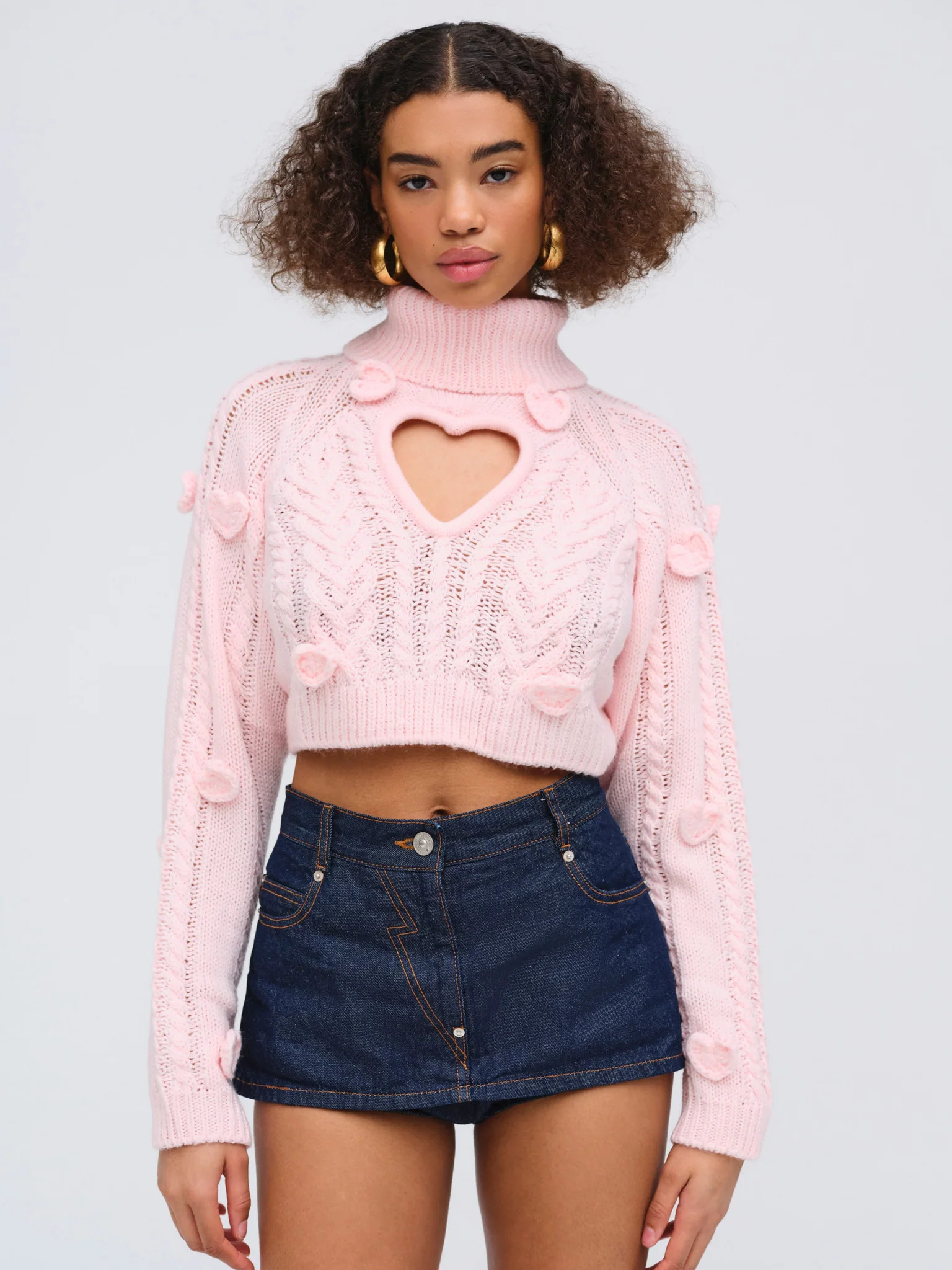 Rebecca Heart Sweater | For Love & Lemons
