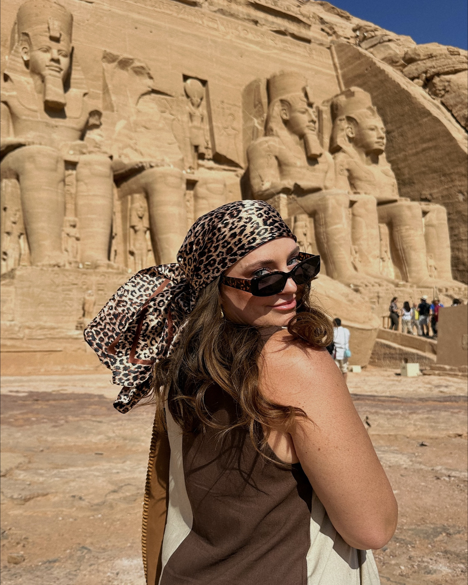 what to wear in Egypt: #sktraveltime 
.
It’s hot but you need to dress modestly, so pick a lightweight long dress & pack scarfs to cover your shoulders 

#LTKTravel #LTKMidsize #LTKStyleTip