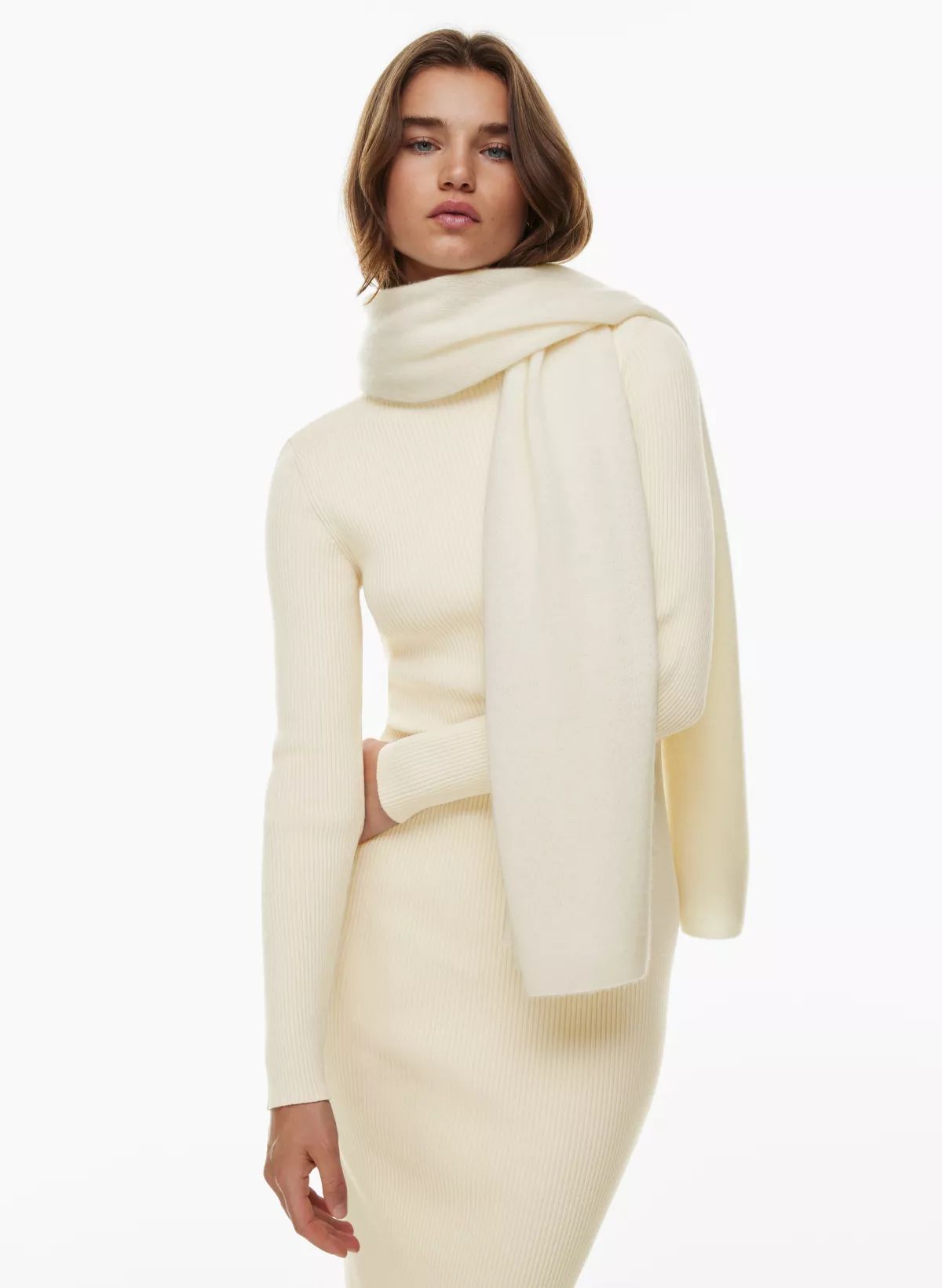 LUXE CASHMERE MAINE SCARF | Aritzia