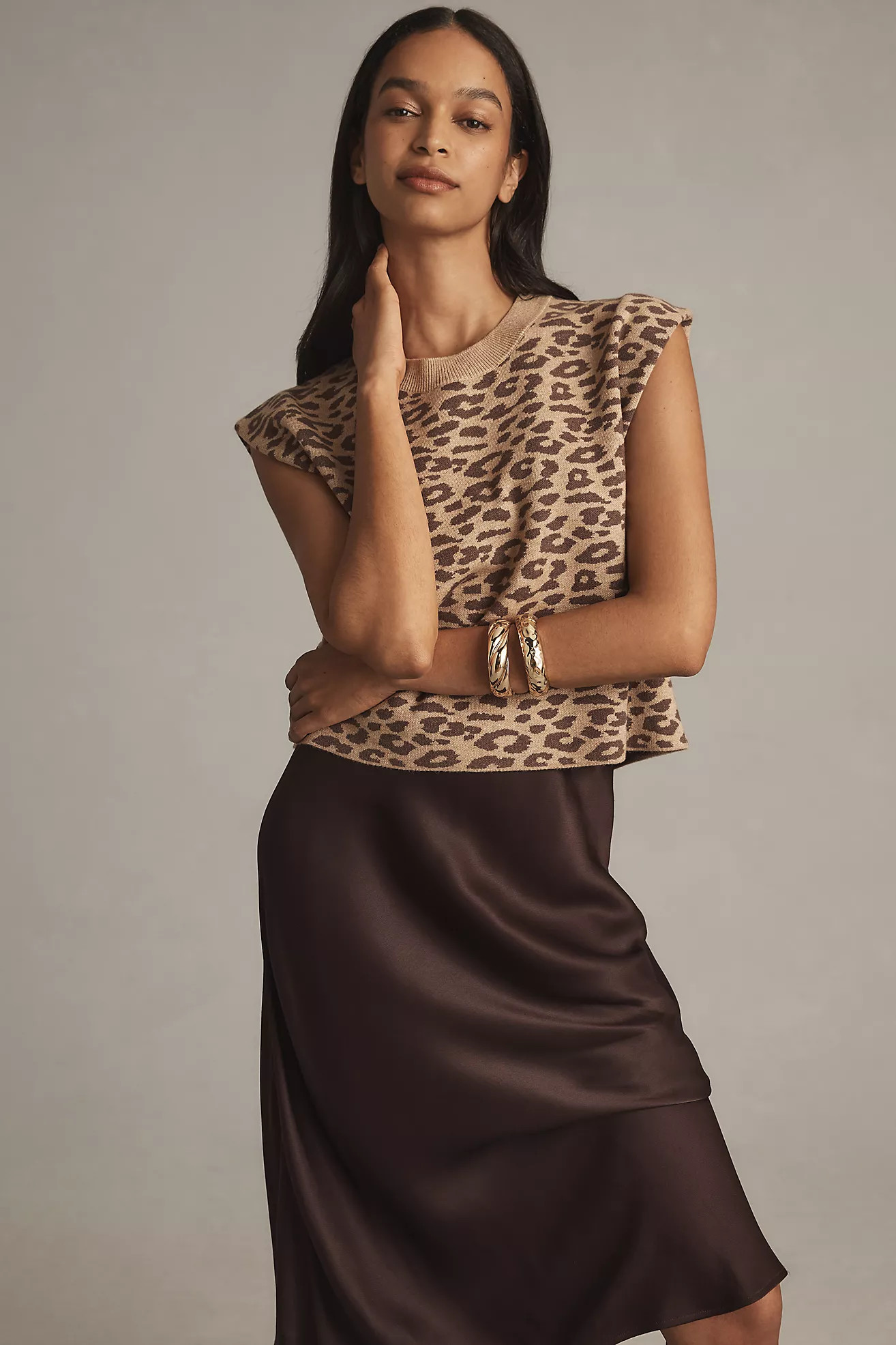 The Noah Muscle Tank Sweater by Maeve | Anthropologie (US)