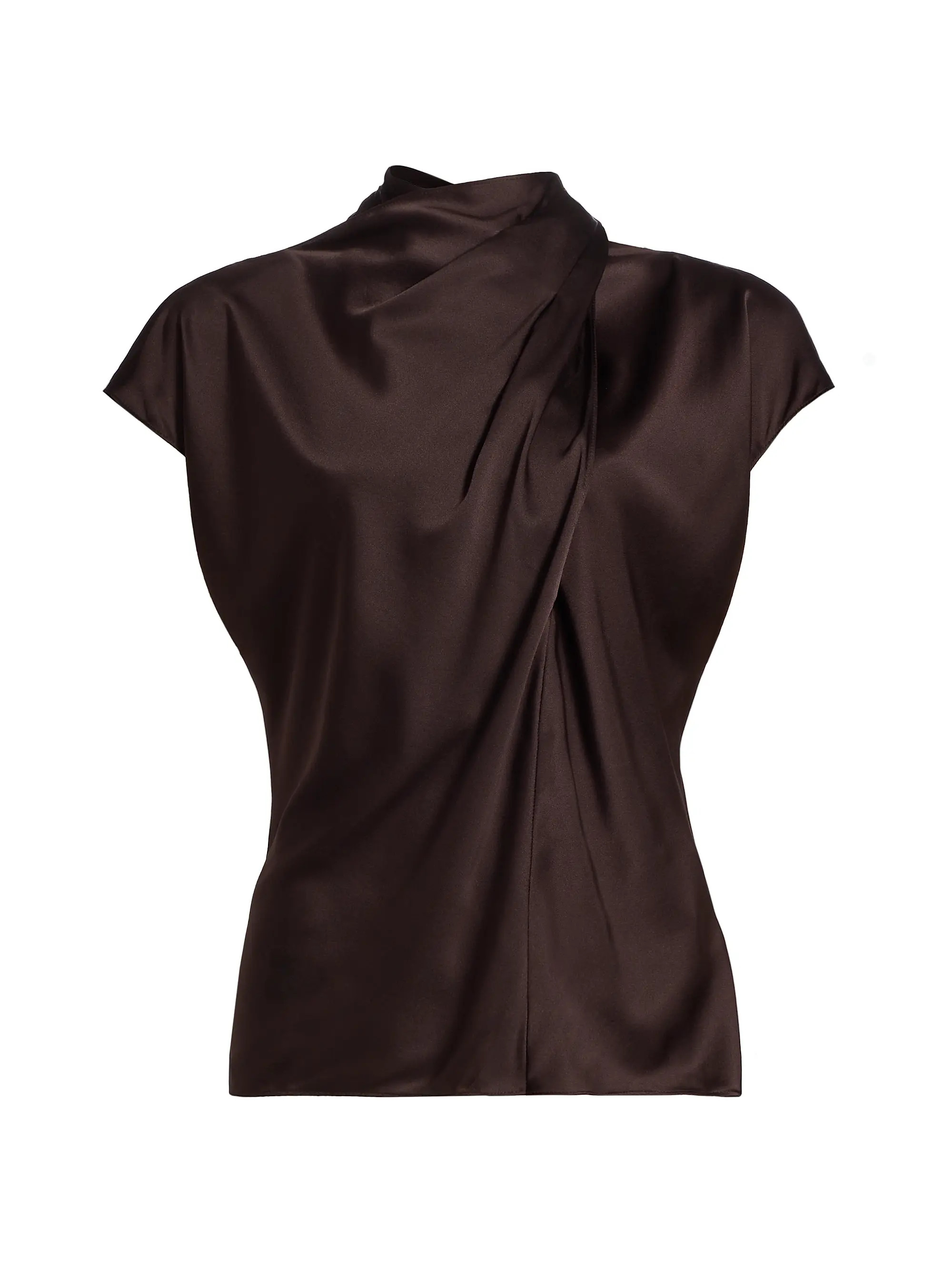 Leilany Silk-Blend Wrap Top | Saks Fifth Avenue