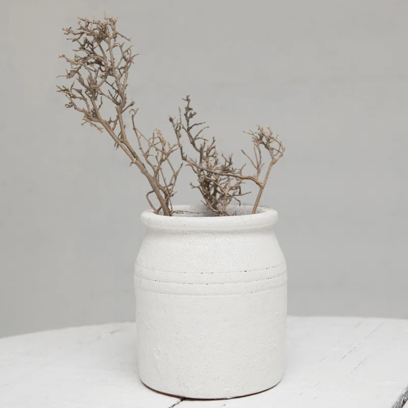 Decorative Coarse Terracotta Utensil Crock | Wayfair North America