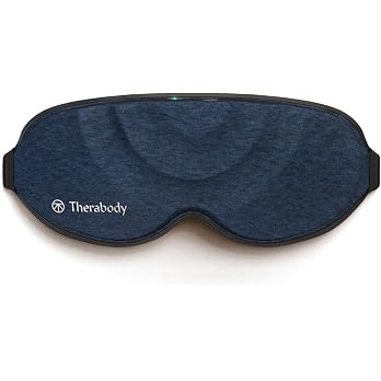TheraGun Therabody Sleep Mask Ultra-Comfortable, 100% Blackout Sleep Eye Mask with Gentle Eye Mas... | Amazon (US)