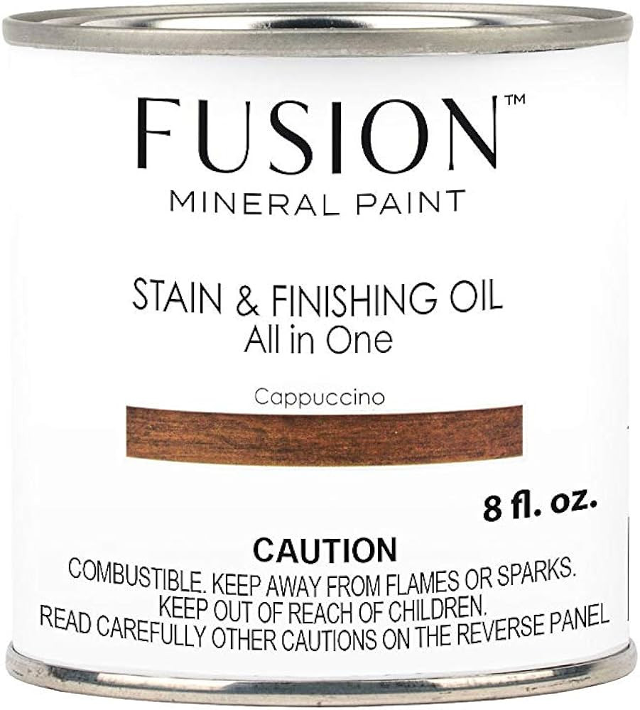 Stain and Finishing Oil All in one Cappucino 237 ml | Amazon (US)
