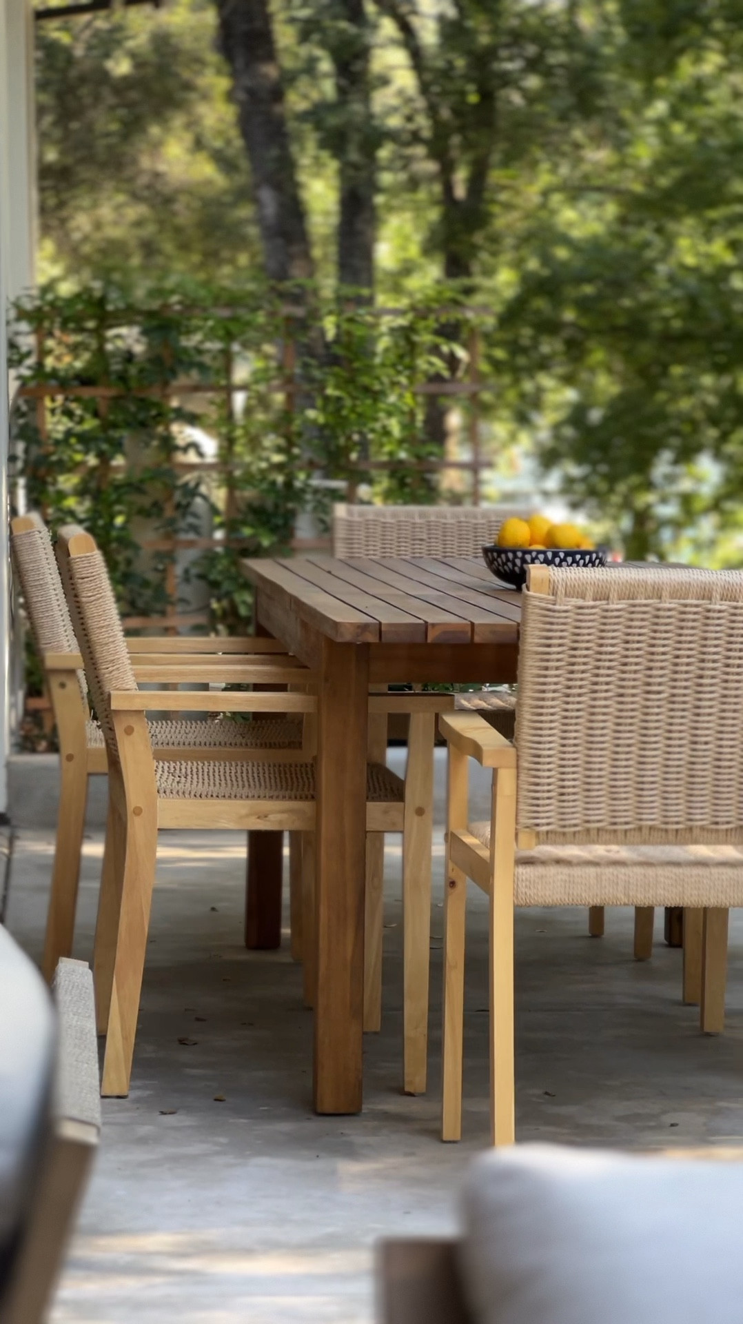 Spring is officially here, and our patio just got the refresh it was begging for 🌿☀️ Loving this new table + chair set—perfect for slow morning coffees or hosting golden hour dinners. Linked everything for you on LTK, including a few styling favorites to pull it all together 🤍 #PatioGoals #OutdoorLiving #LTKhome #patioseason #springrefresh