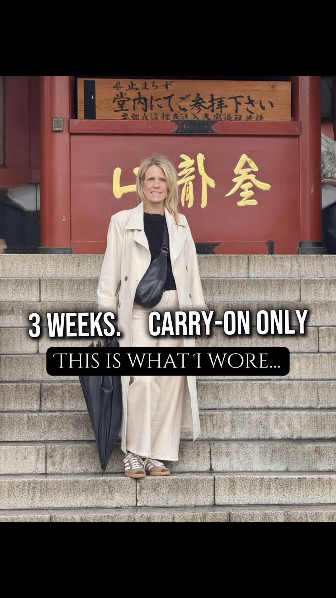 
I wore this for 3 weeks carry-on only… and everything worked together.

These are the exact pieces I packed and rewore throughout my Asia trip.


#LTKOver40 #LTKTravel
