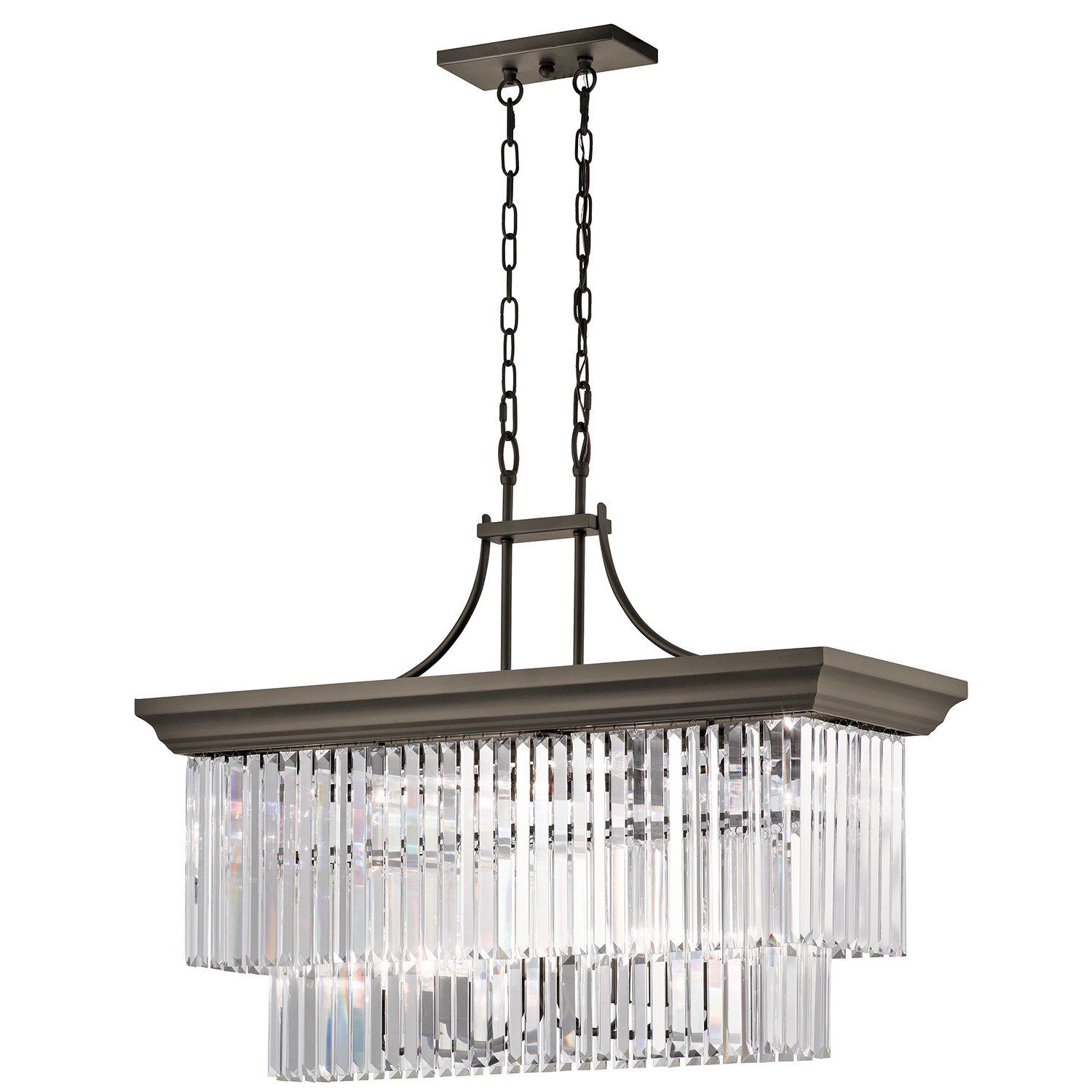 Kichler 43745 Emile 12 Light 37" Long Chandelier | Walmart (US)