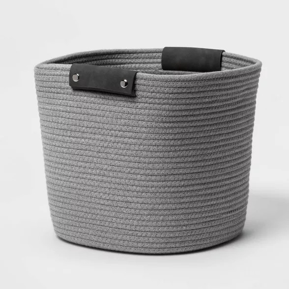 13" Decorative Coiled Rope Basket - Threshold™ | Target