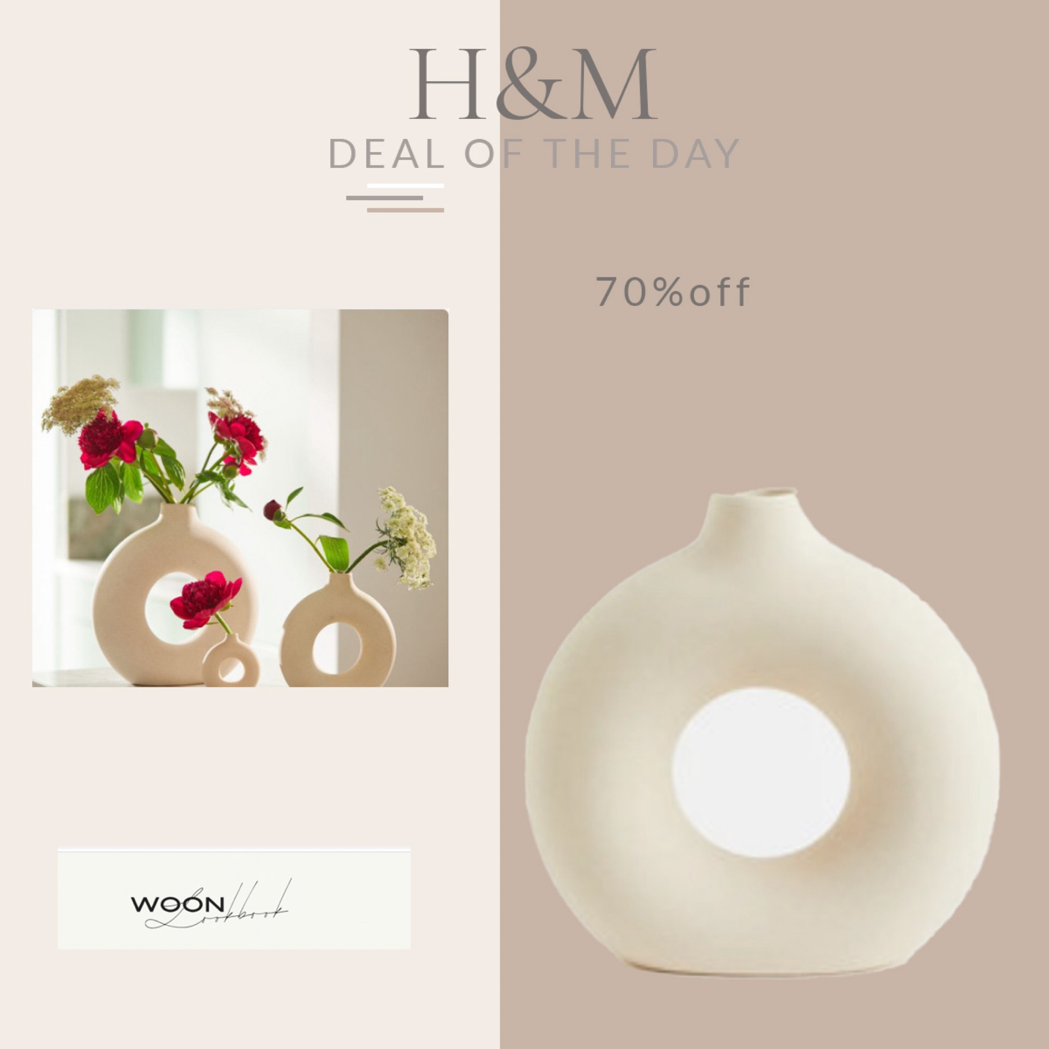 H&M ceramic vase, 70% off. Available in different sizes💛

#LTKeurope #LTKnederlands #LTKhome