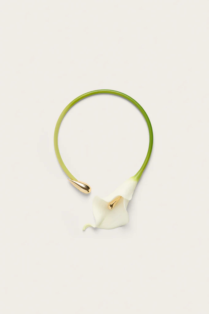CALLA VINE CHOKER - WHITE | Cult Gaia - US