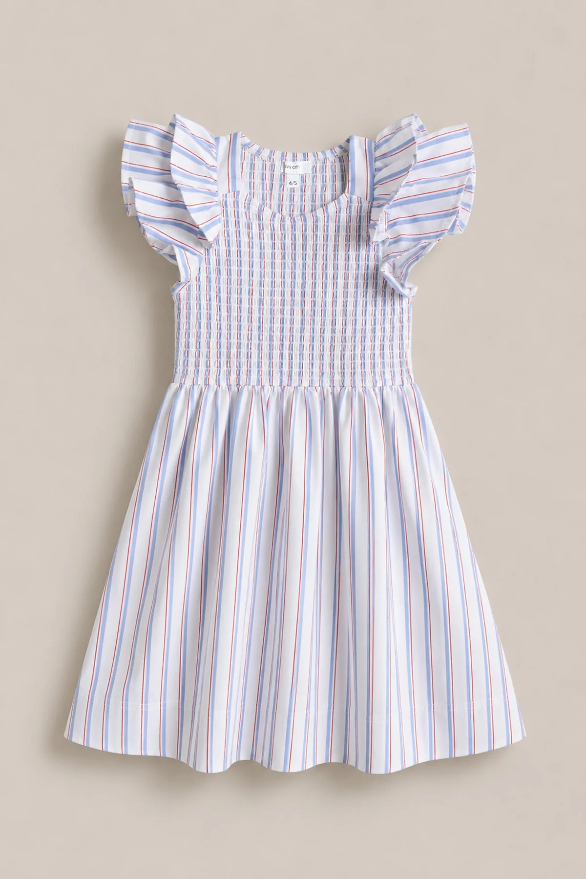 Mini Hattie Dress in Heritage Stripe | Ivy City Co
